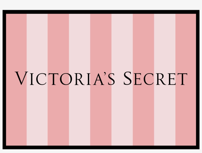 logo de victoria's secret avec les coueurs phares de la marque